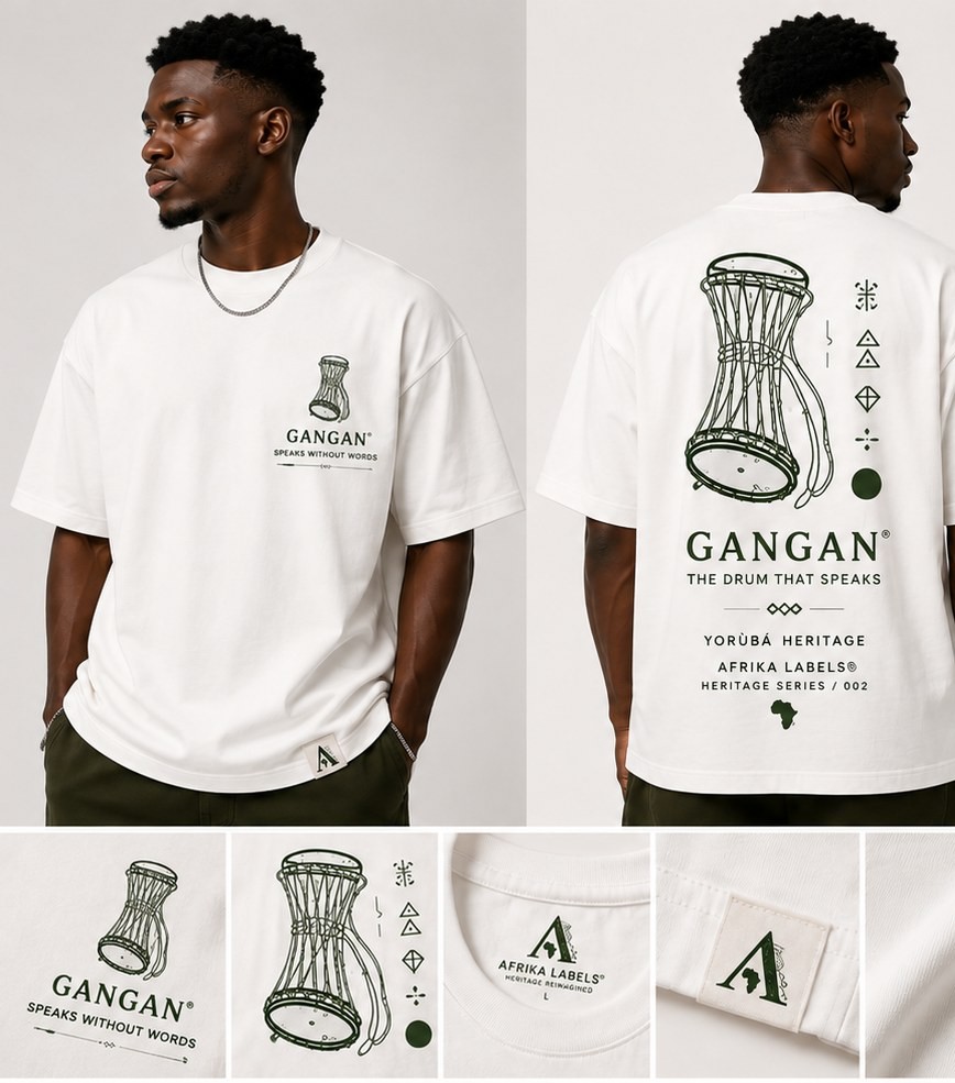 Gangan Tee identity artwork